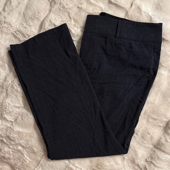 Nine West Pants - Nine West Navy Heathered Boot Cut Pants, Size 18